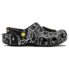 Smiley World Classic Clogs “Siyah Beyaz Sarı”