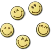 Smileyworld 5’li Paket Jibbitz™ Süsleri