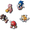 Sonic the Hedgehog 5’li Paket Jibbitz Süsleri
