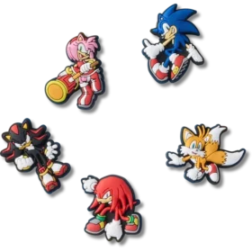 Sonic the Hedgehog 5’li Paket Jibbitz Süsleri