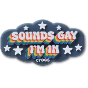 Sounds Gay Im Jibbitz™ Süsleri