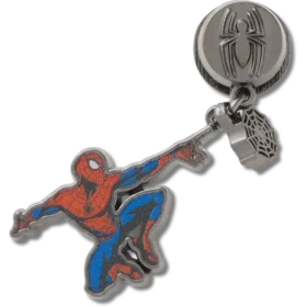 Spider-Man Asılı Yükseltilmiş Jibbitz Ayakkabı Süsü