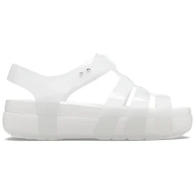 Splash Glossy Fisherman Sandalet “Beyaz”