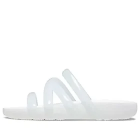 Splash Parlak Strappy Sandal “Beyaz”
