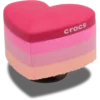Stacked Pink Heart Jibbitz™ Süsleri