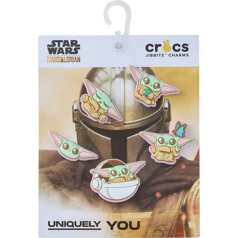 Star Wars Grogu 5’li Paket Jibbitz Süsleri Star Wars Grogu 5’li Paket Jibbitz Süsleri