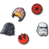 Star Wars Sembolleri 5’li Paket Jibbitz Süsleri Star Wars Sembolleri 5’li Paket Jibbitz Süsleri