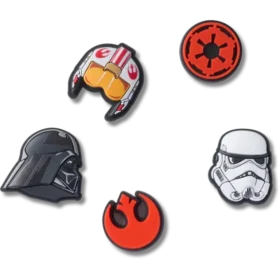 Star Wars Sembolleri 5’li Paket Jibbitz Süsleri