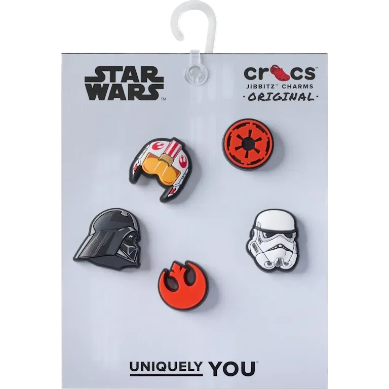 Star Wars Sembolleri 5’li Paket Jibbitz Süsleri Star Wars Sembolleri 5’li Paket Jibbitz Süsleri