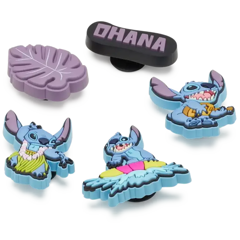Stitch Tropical 5’li Paket Jibbitz Süsleri Stitch Tropical 5’li Paket Jibbitz Süsleri