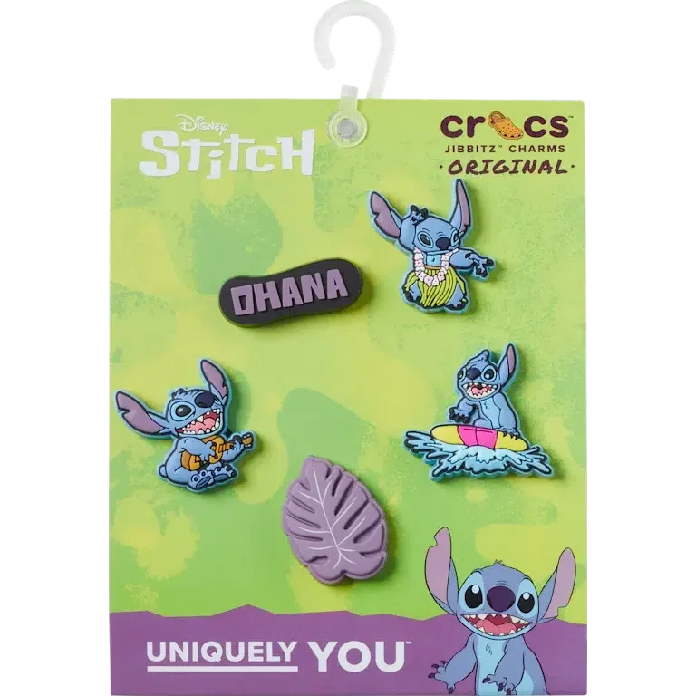 Stitch Tropical 5’li Paket Jibbitz Süsleri Stitch Tropical 5’li Paket Jibbitz Süsleri