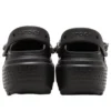 Stomp Süslemeli Clog “Siyah”