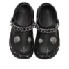 Stomp Süslemeli Clog “Siyah”