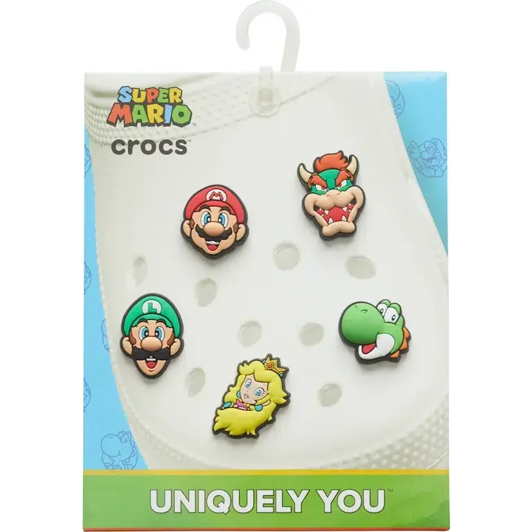 Super Mario™ 5’li Paket Jibbitz Ayakkabı Süsleri Super Mario™ 5’li Paket Jibbitz Ayakkabı Süsleri