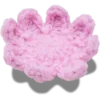 Tığ İşi Açık Pembe Çiçek Jibbitz Süsleri