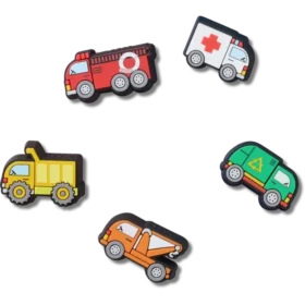 Tiny Work Trucks 5’li Jibbitz Süsleri Seti