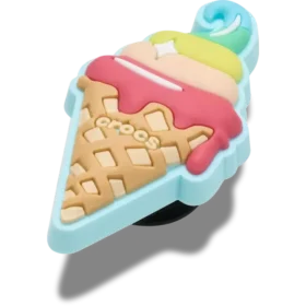 Waffle Dondurma Külahı Jibbitz Süsleri