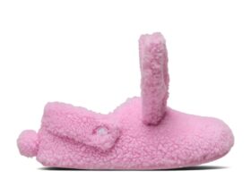Wmns Classic Cozzzy Bunny Ev Terlikleri ‘Pink Tweed’